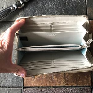 Coach Bags - White patent leather Coach wallet Coach Bags - White patent leather Coach wallet